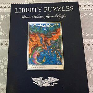 NEW Liberty Puzzles Riverdance Wooden Jigsaw Puzzle by artist Phil Lewis